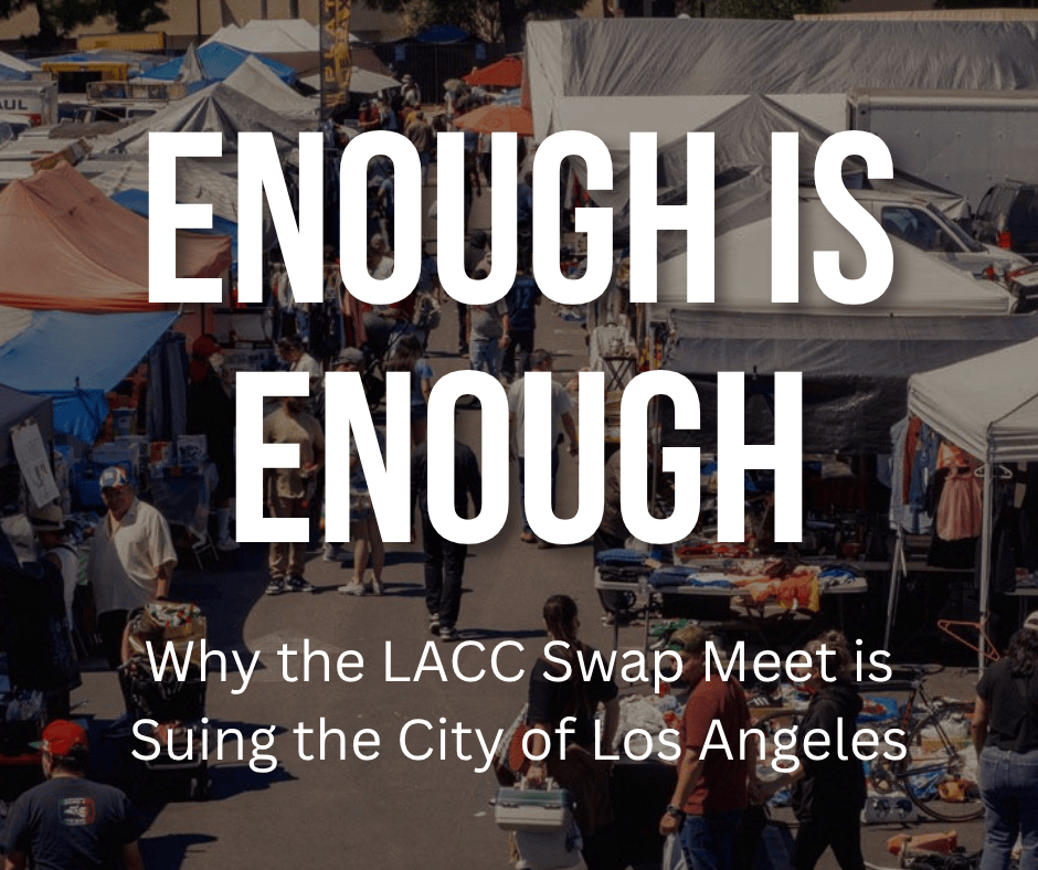 LACC Swap Meet announces LACC Swap Meet takes on City Hall
