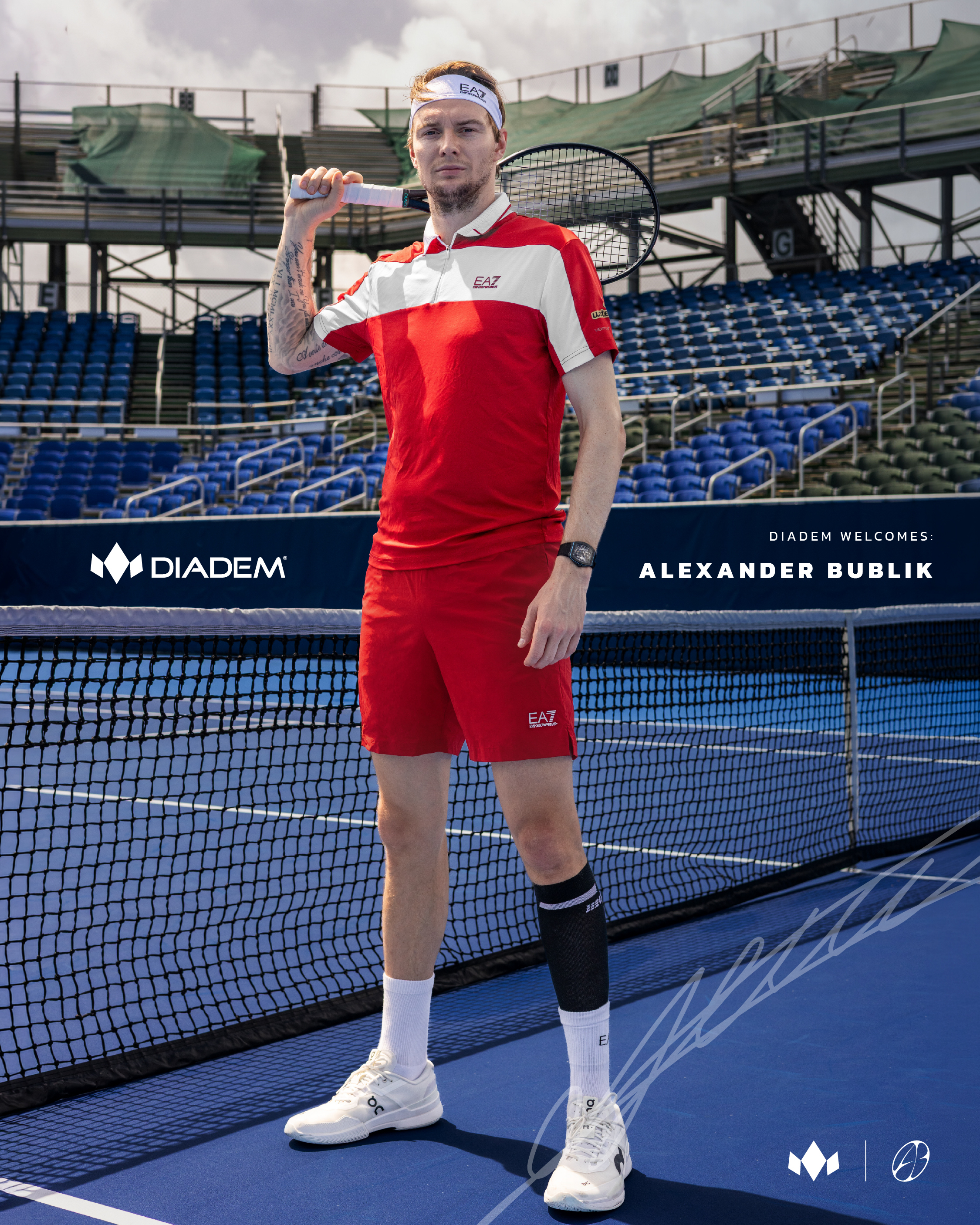 Diadem Sports welcomes world #11 Alexander Bublik to team Diadem