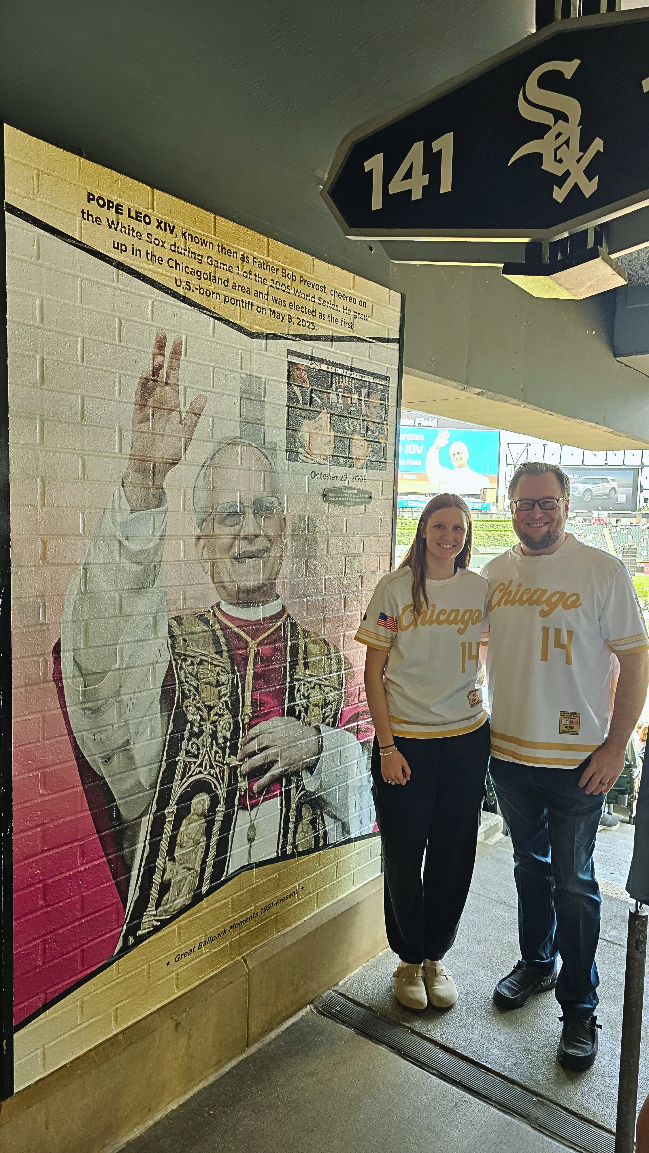 Catholic Imprint Honors Pope Leo XIV with Two Jerseys — With a Donation from Every Sale Going to Catholic Charities