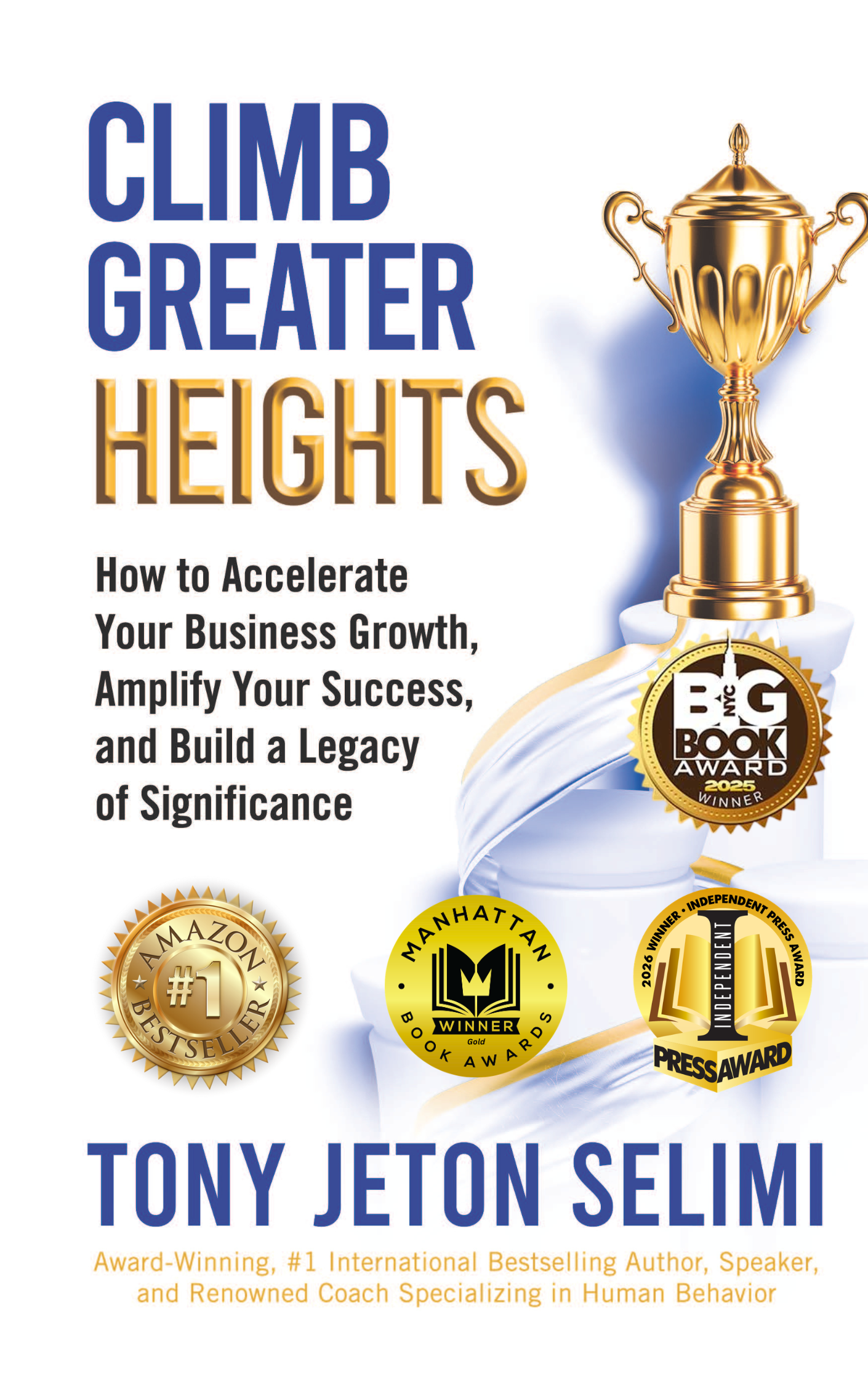 TJS Cognition Ltd Celebrates Gold Win for 'Climb Greater Heights' at 2026 Manhattan Book Awards
