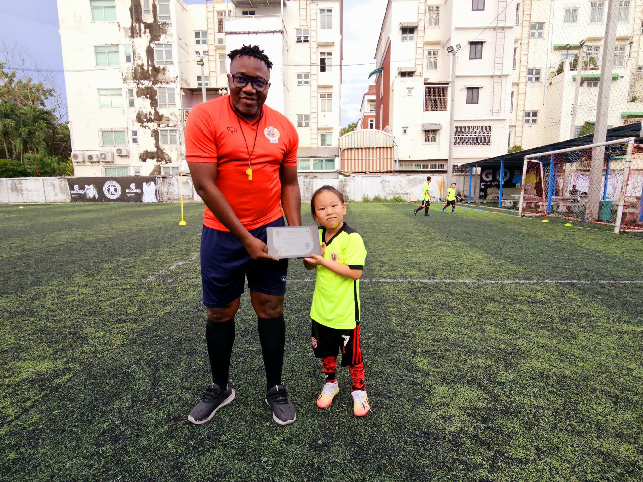 PKWAYBOY ACADEMY's Wayboy Shines in Football Friendly Match