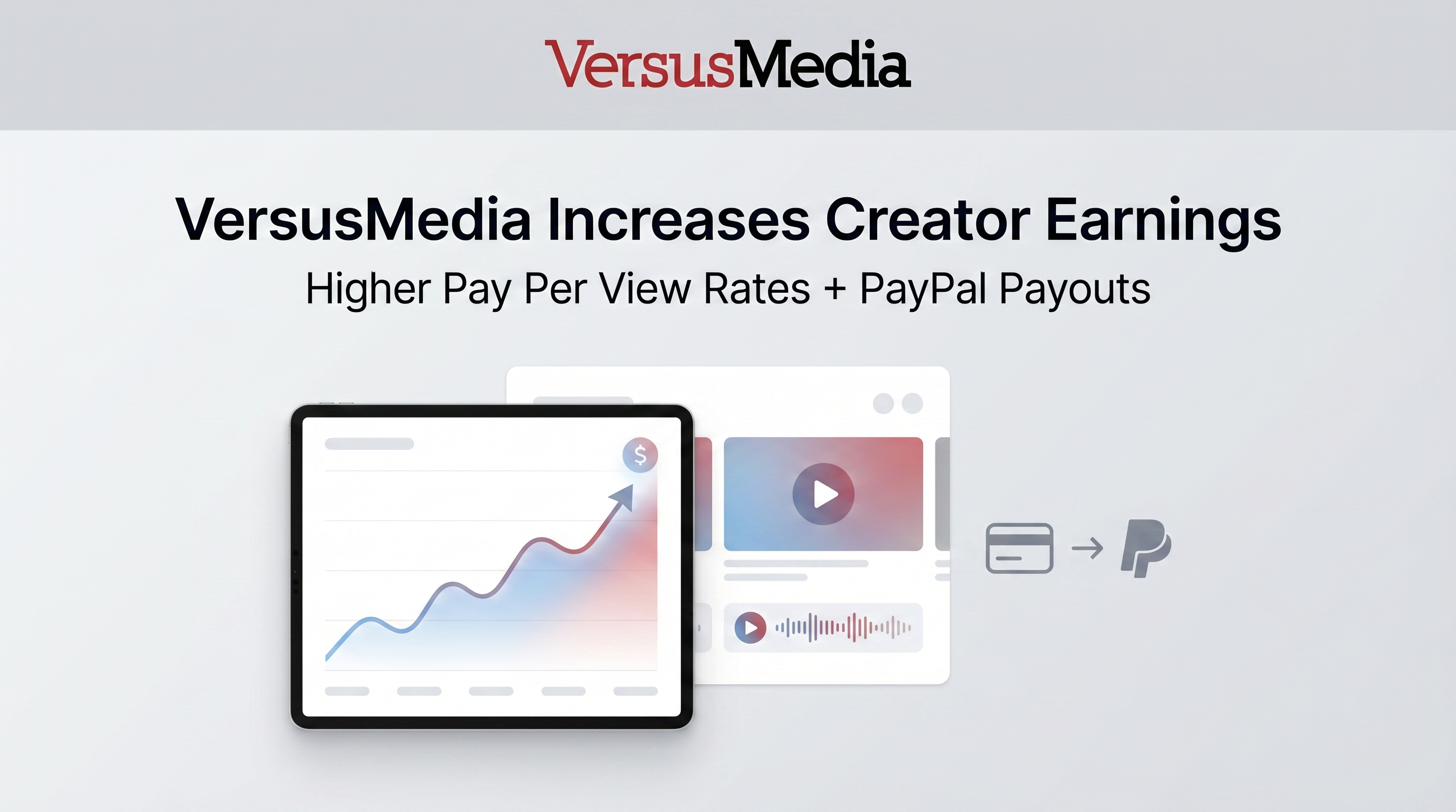 VersusMedia Increases Creator Earnings and Expands Payout Options for Independent Filmmakers and Musicians