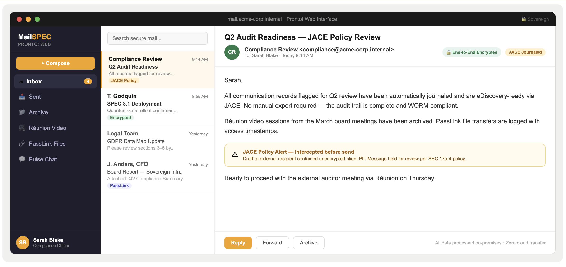 MailSPEC Unveils CommuniGate SPEC 8.1: Reclaiming Communication Sovereignty for the “Sovereign Cloud” Era
