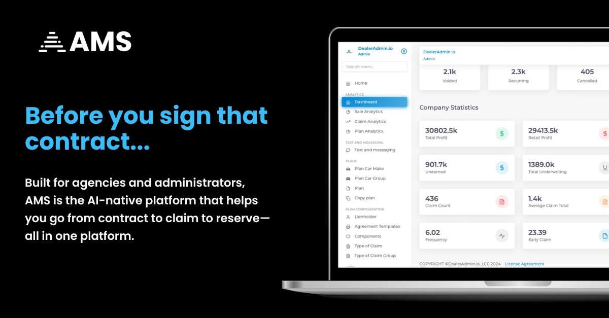 AMS Launches BeYourOwnTPA.com as F&I Software Consolidation Leaves Agencies Searching for Answers