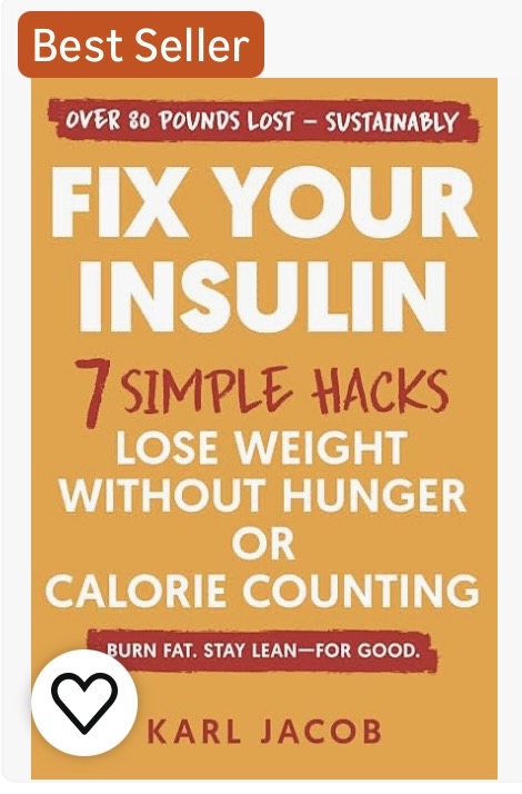 Karl Jacob's "Fix Your Insulin" Hits #1 Amazon Best Seller in Diabetes Category, Launches Limited-Time $0.99 Reader Promotion