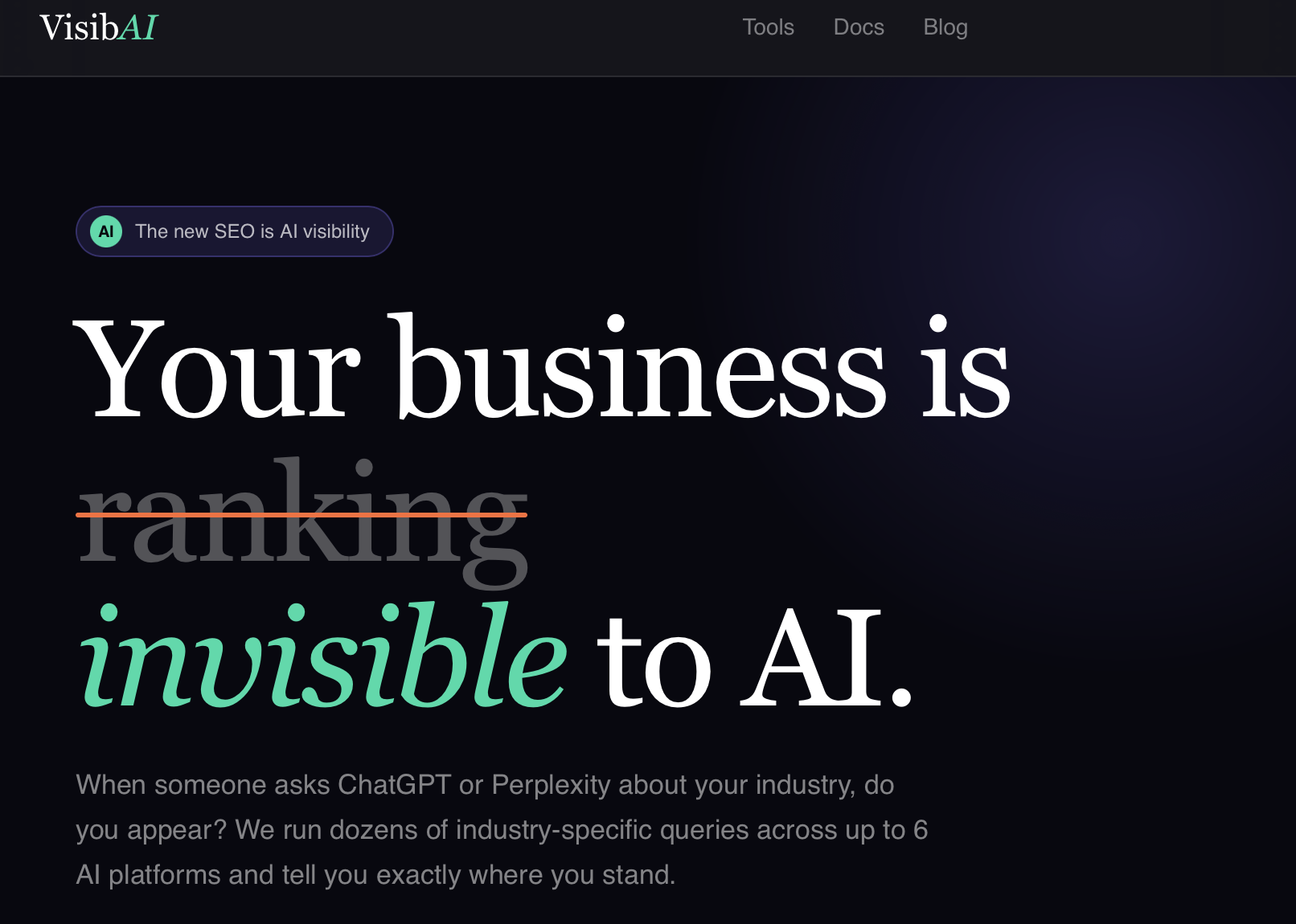 VisibAI Picks WE Make Future 2026 for Official Launch as AI Search Visibility Becomes Industry's Newest Battleground