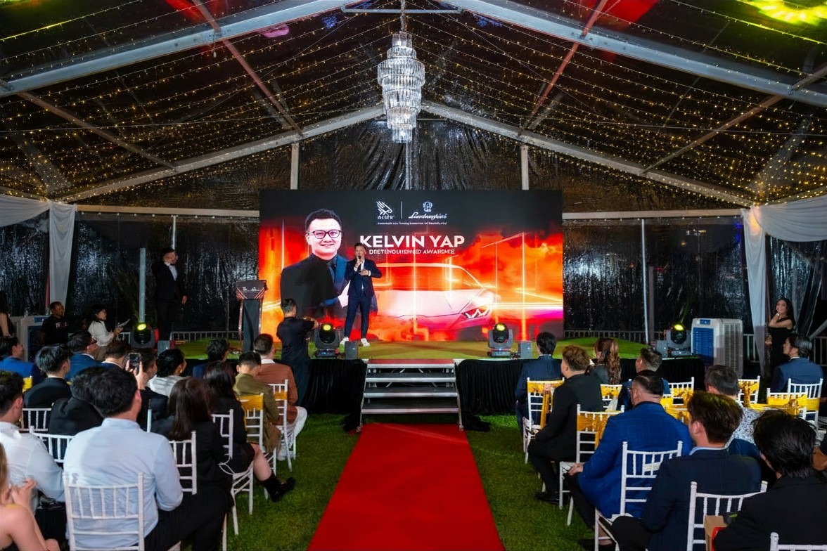 AIMS Annual Exclusive Client Car Handover Ceremony Concludes in Triumph as Lamborghini Huracán Winner Is Unveiled