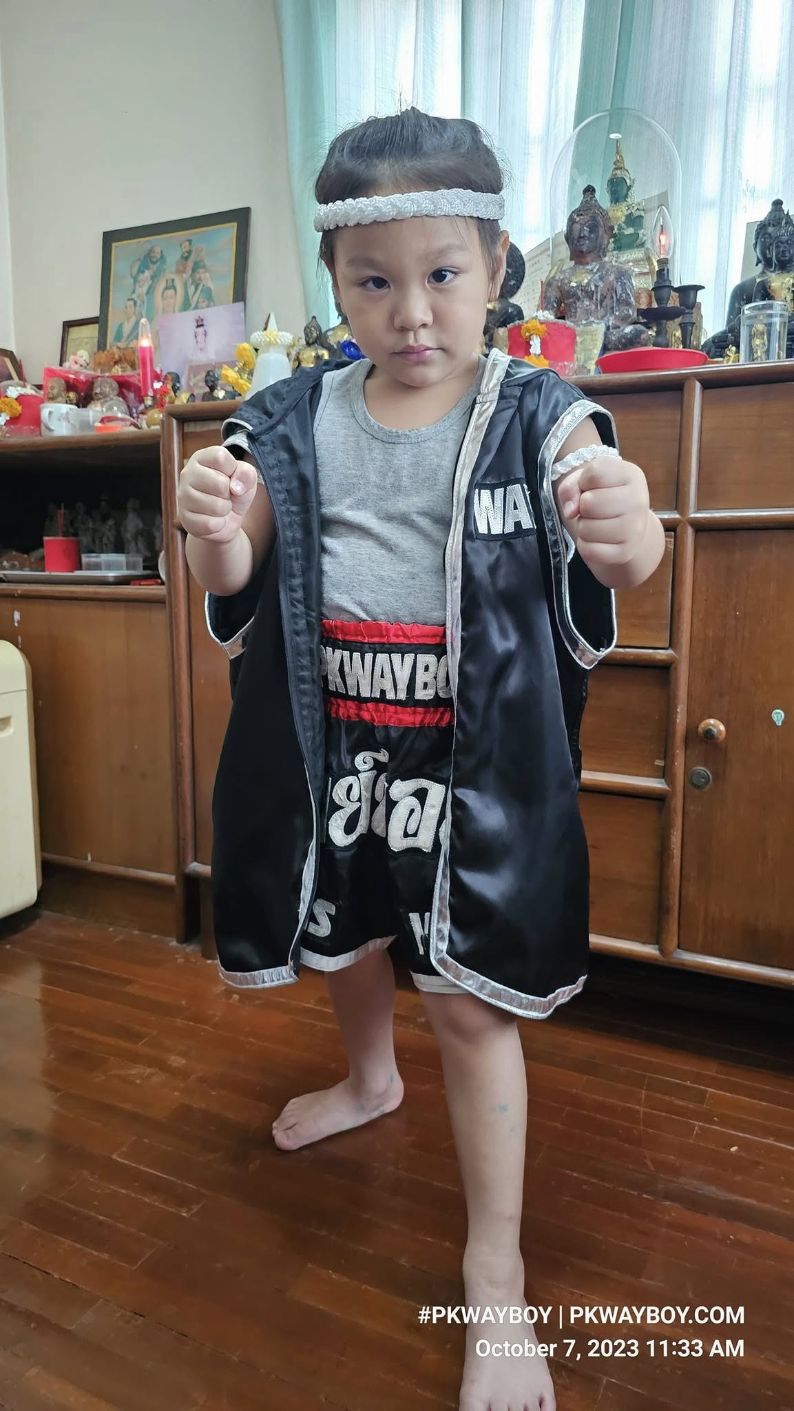 PKWAYBOY ACADEMY announces PKWAYBOY ACADEMY Celebrates Young Student's Achievement in Muay Thai (Khan I)