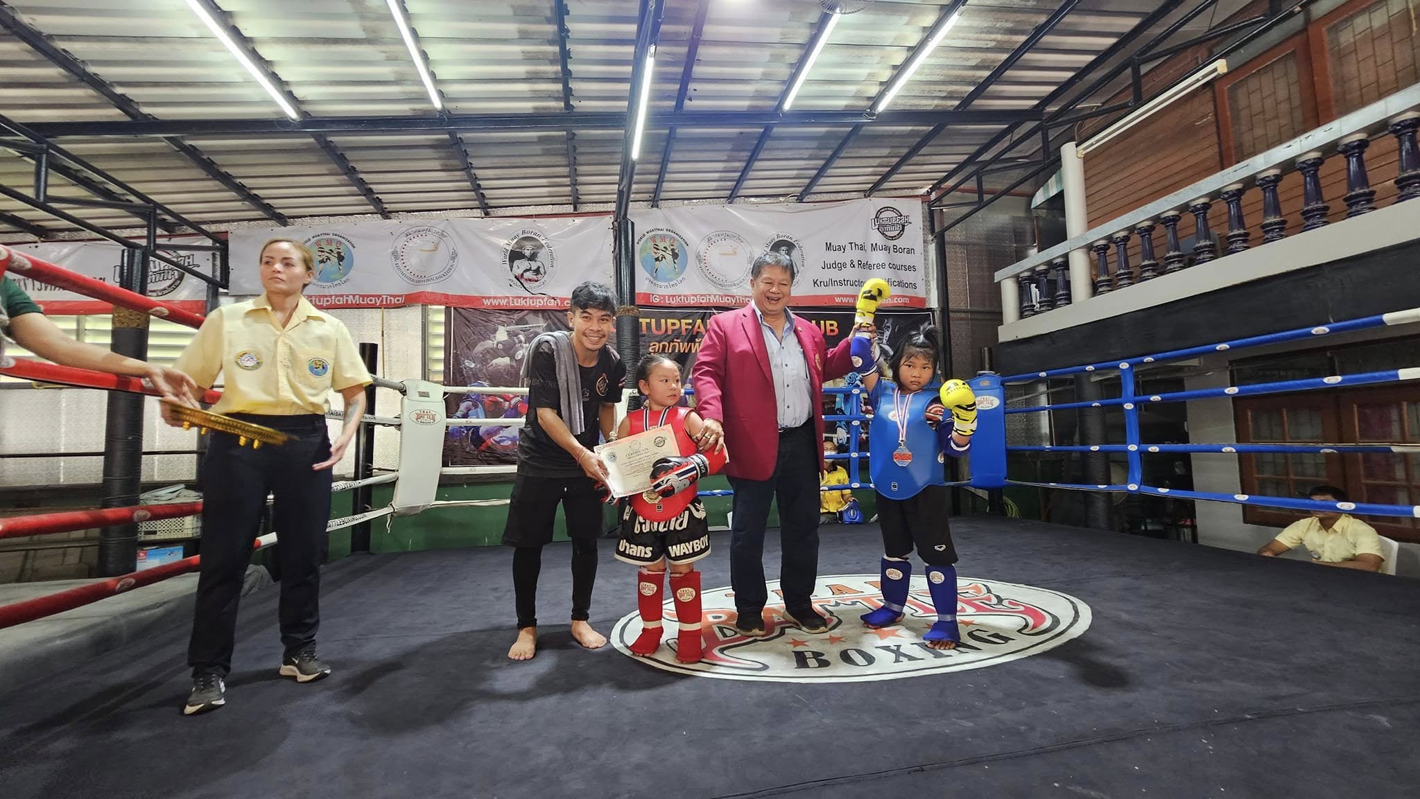 PKWAYBOY ACADEMY Celebrates Young Muay Thai Prodigy's Remarkable Achievement