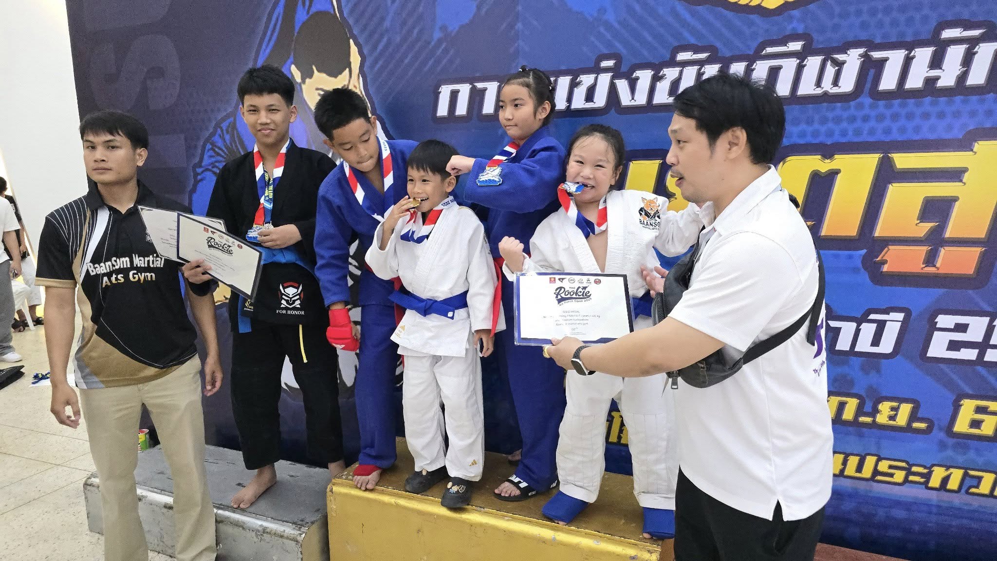 PKWAYBOY ACADEMY announces PKWAYBOY ACADEMY Celebrates Wayboy's First-Ever Achievement in Jiu-Jitsu Competition