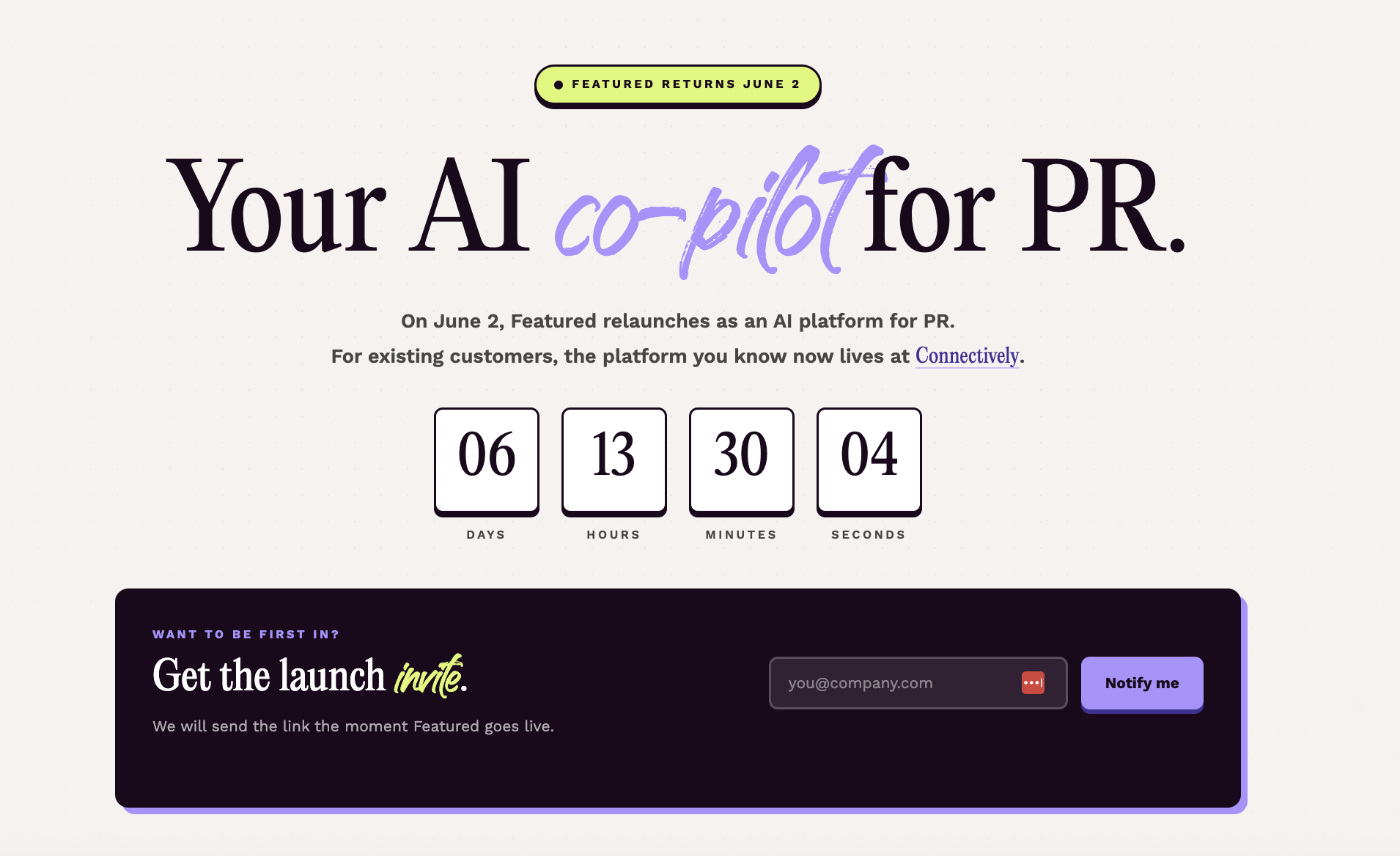 Featured.com Revives Connectively, Launches AI Co-Pilot for PR