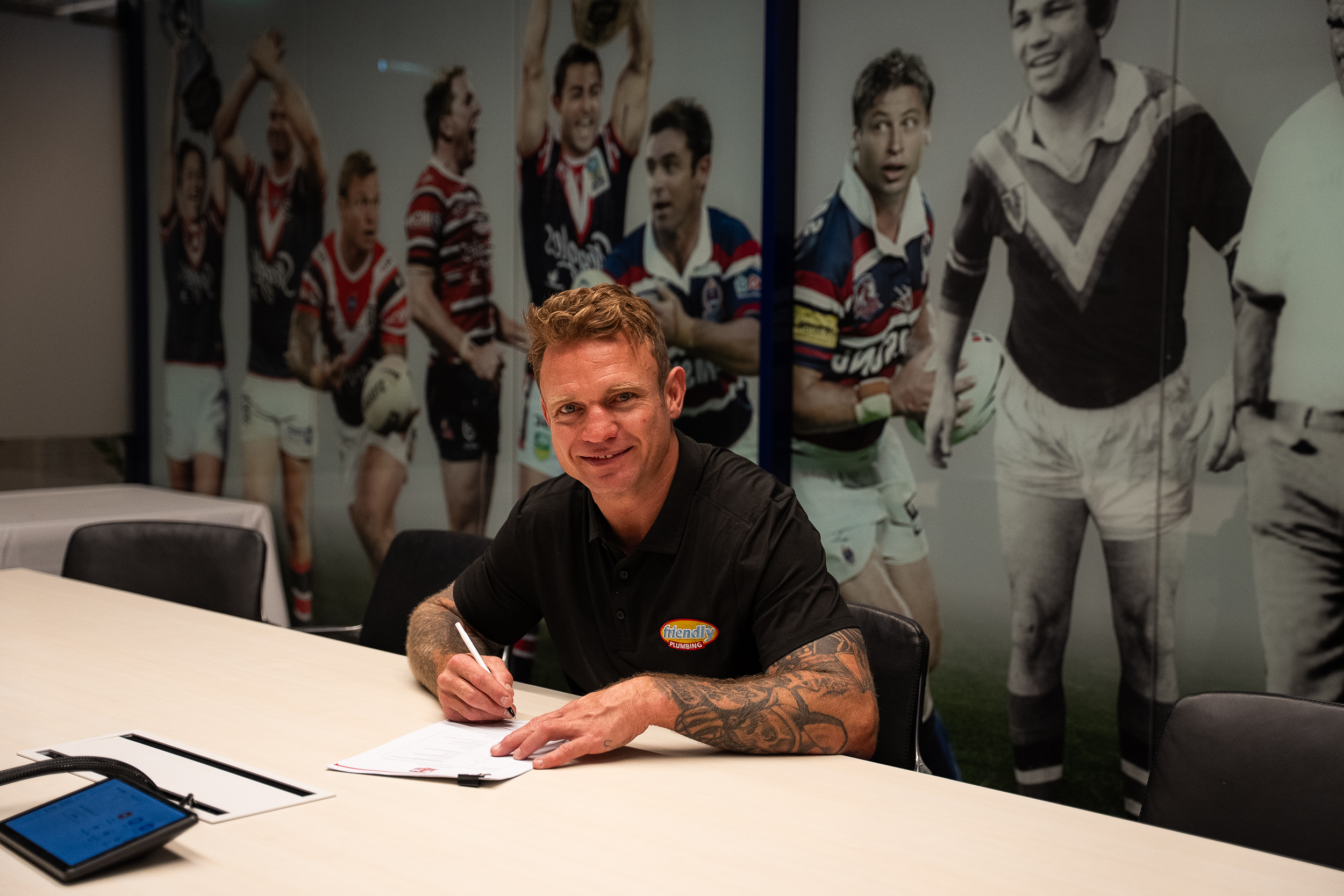 Friendly Plumbing Partners With Sydney Roosters to Support Forever Roosters Day