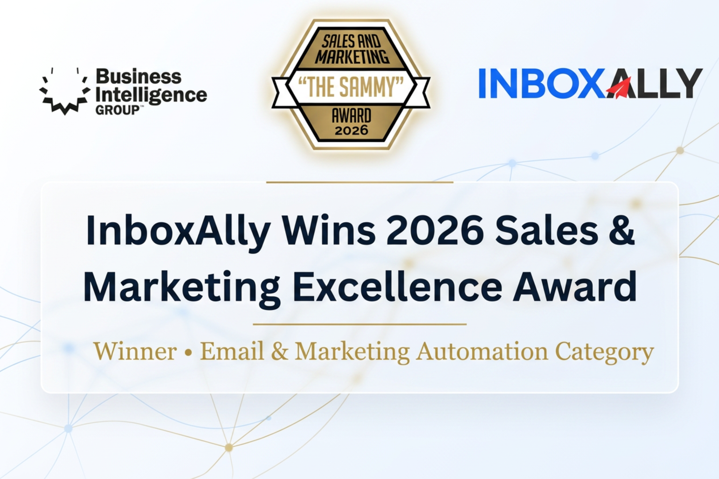 InboxAlly Recognized by Business Intelligence Group with 2026 Sales and Marketing Excellence Award — The Sammy