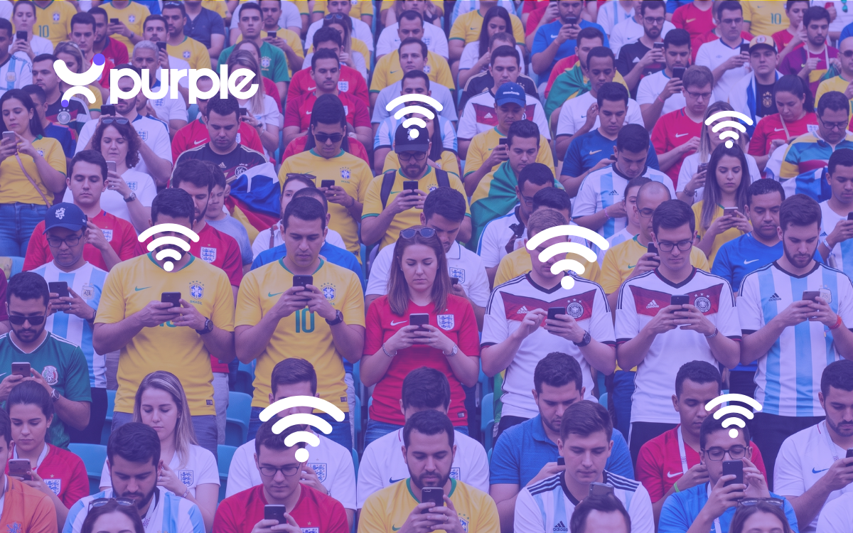Fans show up for full-time, not kickoff: WiFi data from Purple reveals how the World Cup is really being watched across America