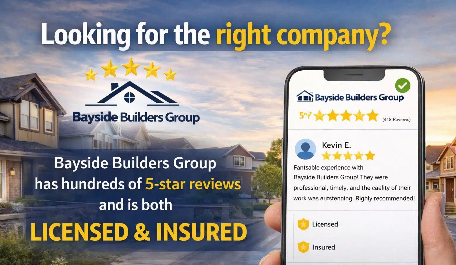 Leading Bathroom Remodeling Contractor in Fremont, Bayside Builders Group, Announces Fremont Expansion to Deliver Stunning Home Transformations