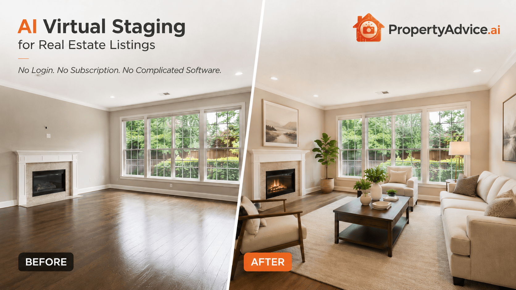 PropertyAdvice.ai Launches No-Login, No-Subscription AI Virtual Staging Platform for Real Estate Listings