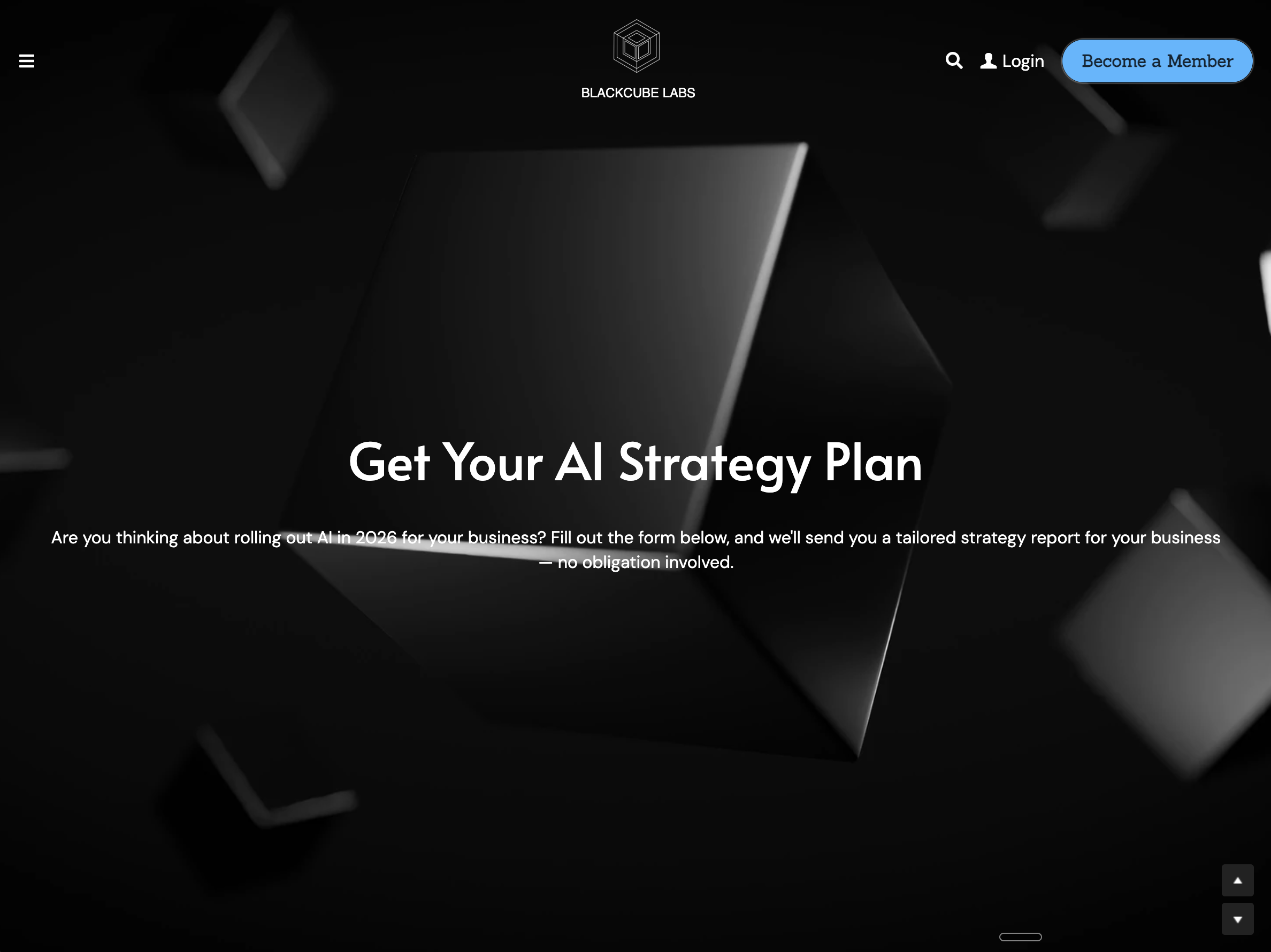 Small Business AI Consultants: BlackCube Labs Launches Free AI Strategy Plan for Founders and SMEs