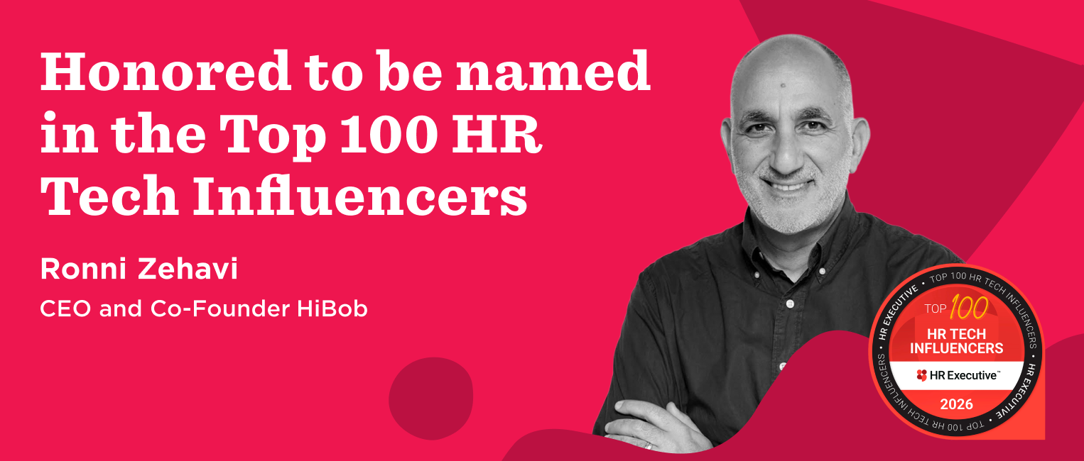 HiBob CEO Ronni Zehavi Recognized Among 2026’s Top 100 HR Tech Influencers as Organizations Enter the Next Era of Workforce Transformation