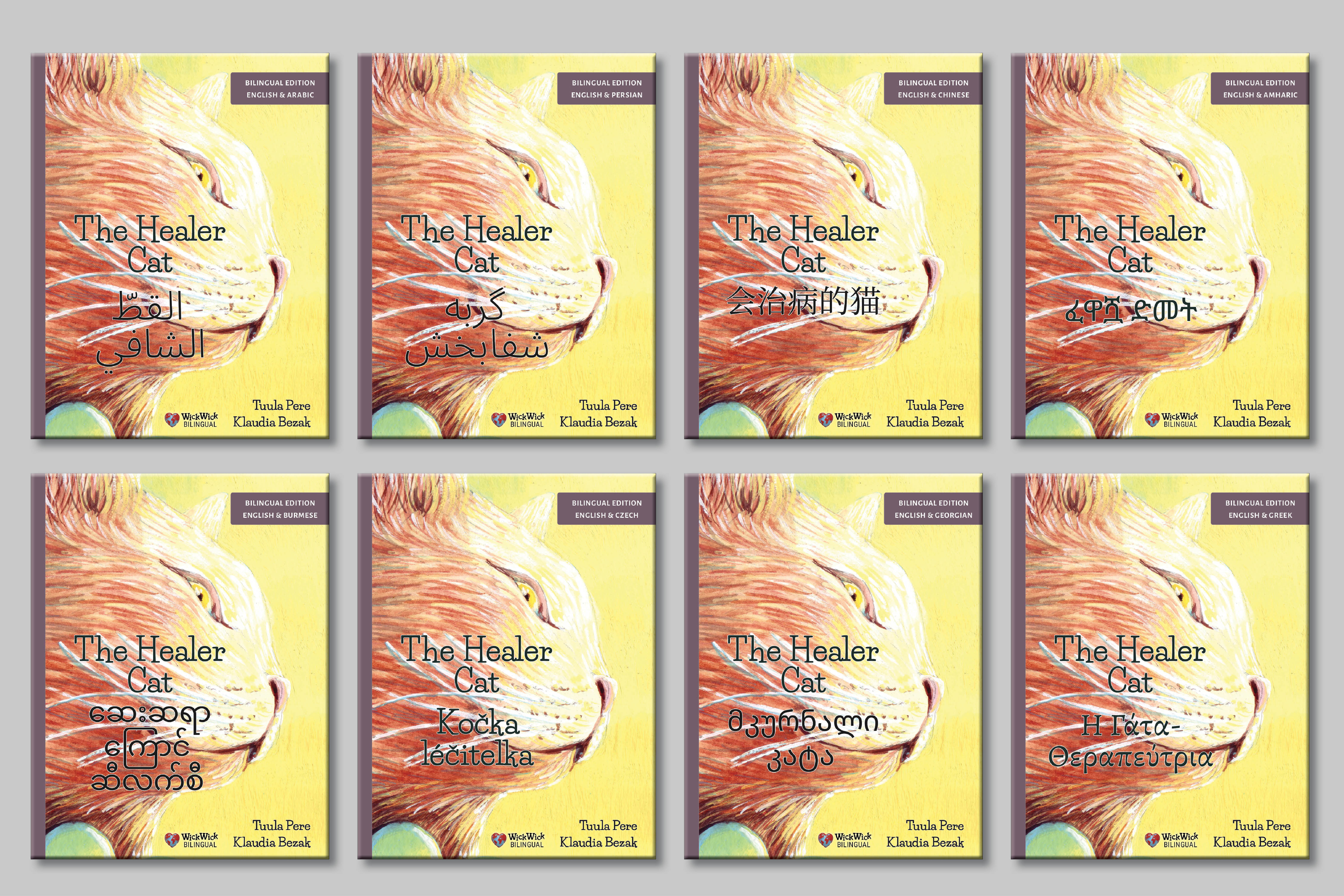 WickWick Publishes Tuula Pere's The Healer Cat in 101 Languages and Expands Its Bilingual Catalog Toward 200 Editions