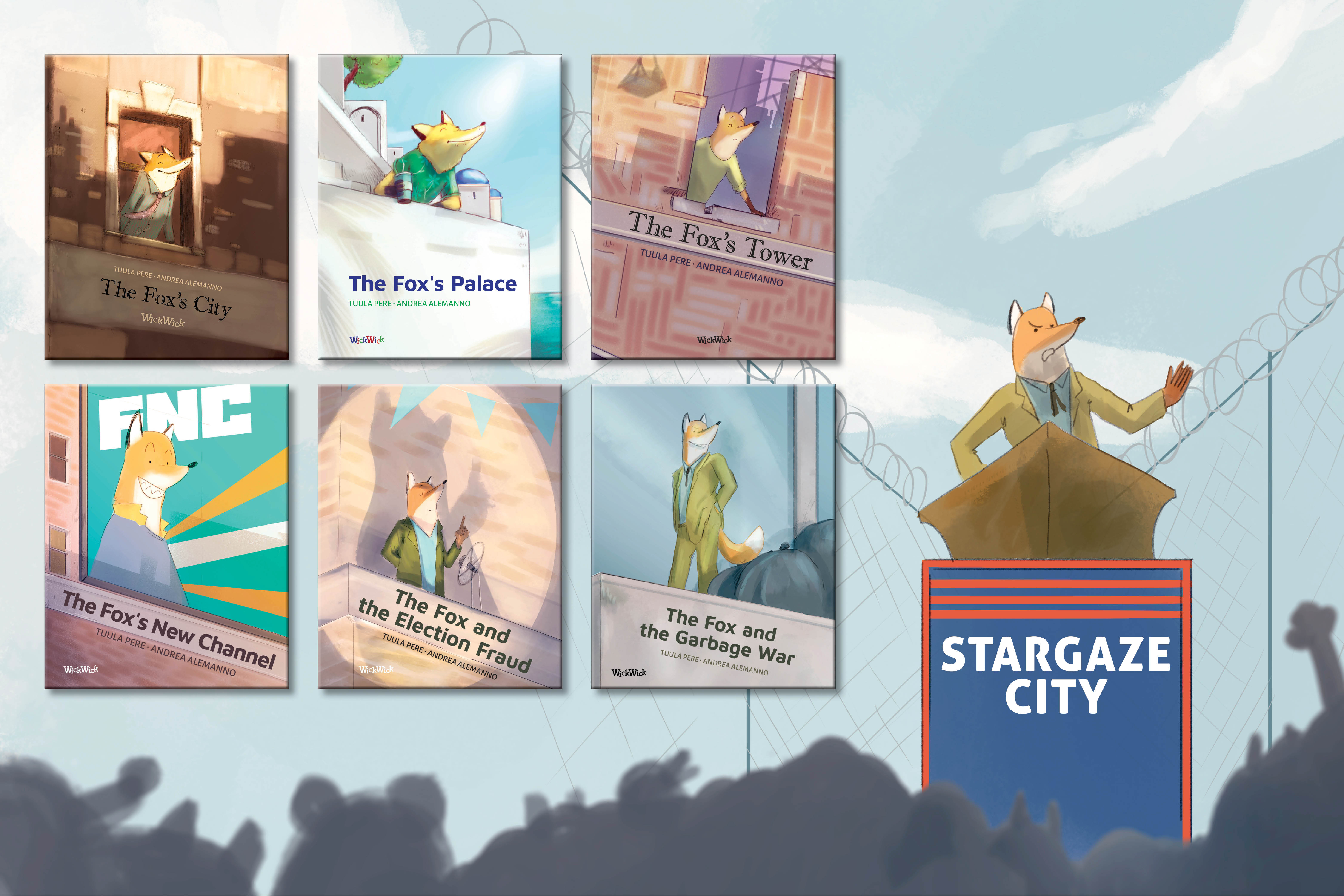 Francis Fox, the Scheming Politician of Tuula Pere’s Children’s Series, Named Best Villain in the Outstanding Creator Awards
