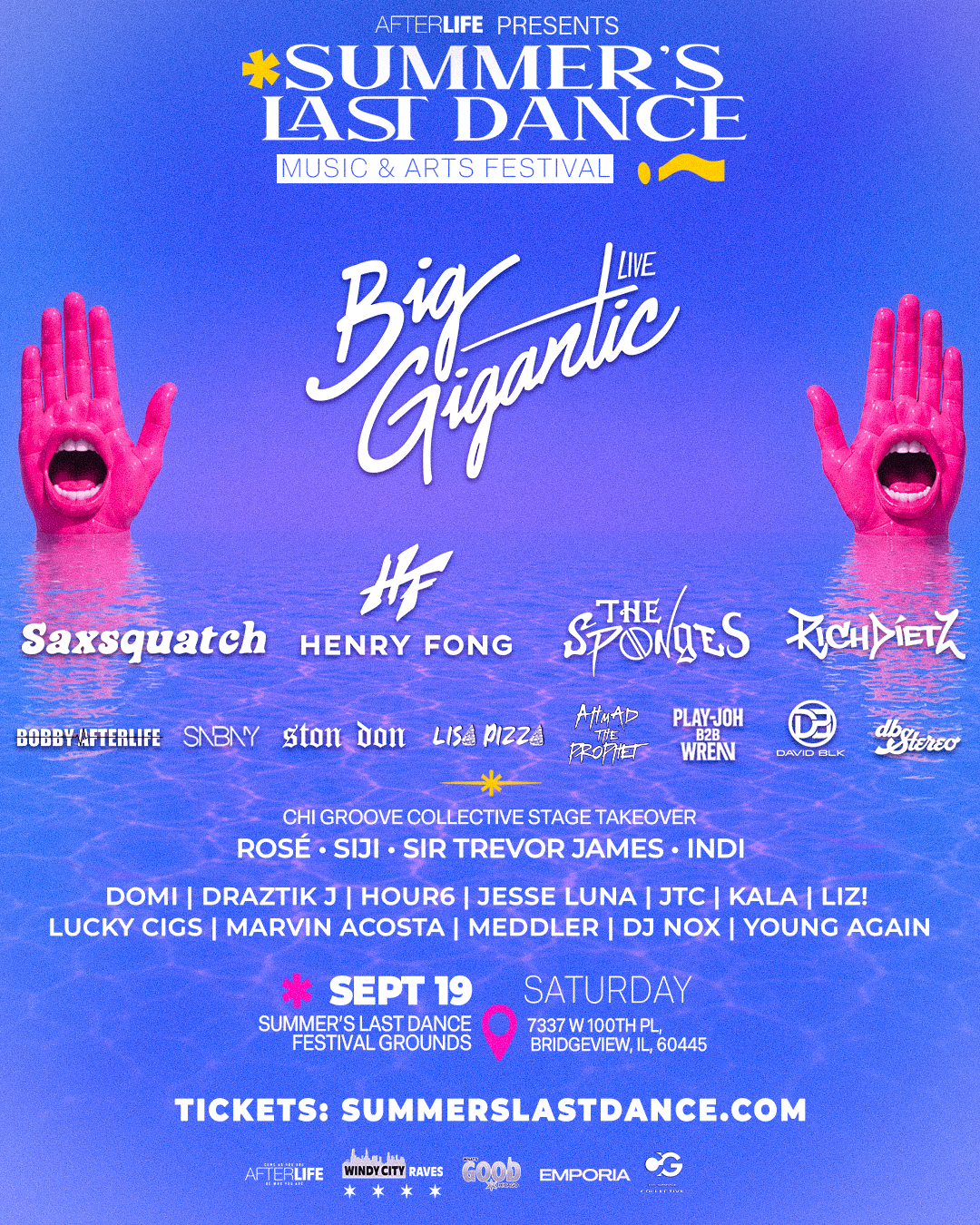 Summer’s Last Dance Music & Arts Festival Returns to Bridgeview on September 19