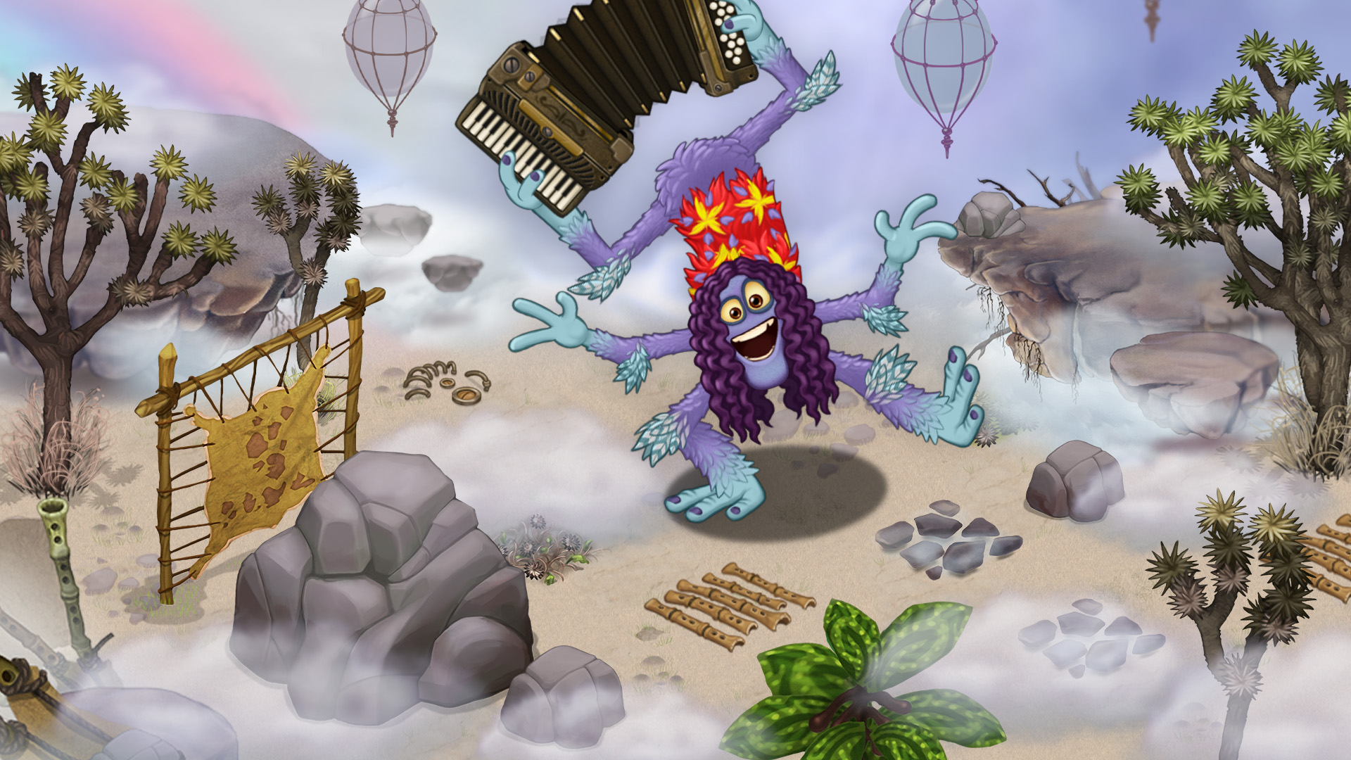Big Blue Bubble brings “Weird Al” Yankovic to the Musical World of My Singing Monsters