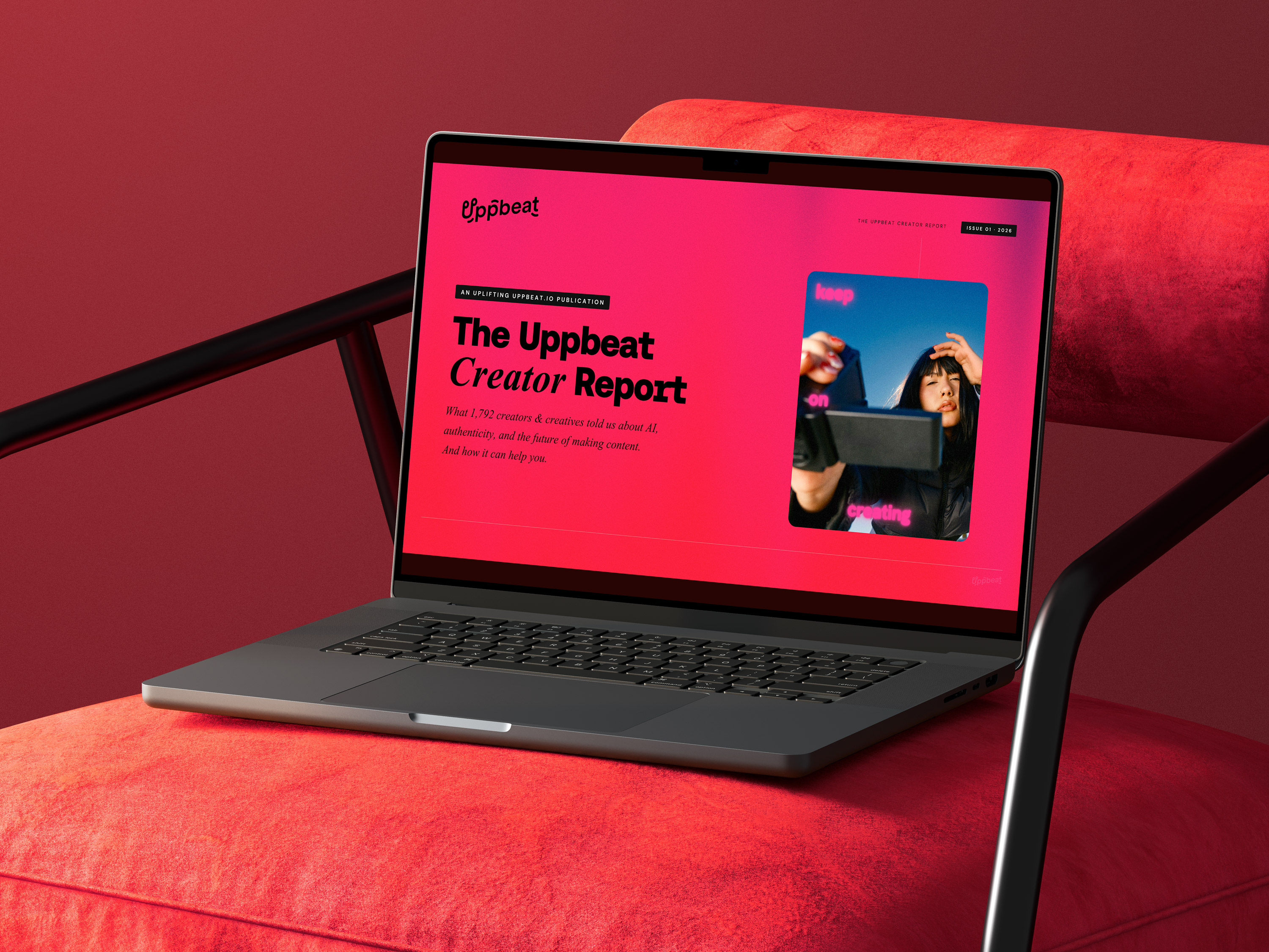 Uppbeat Publishes Creator Report 2026, Finding the Youngest Creators Are the Most Resistant to AI