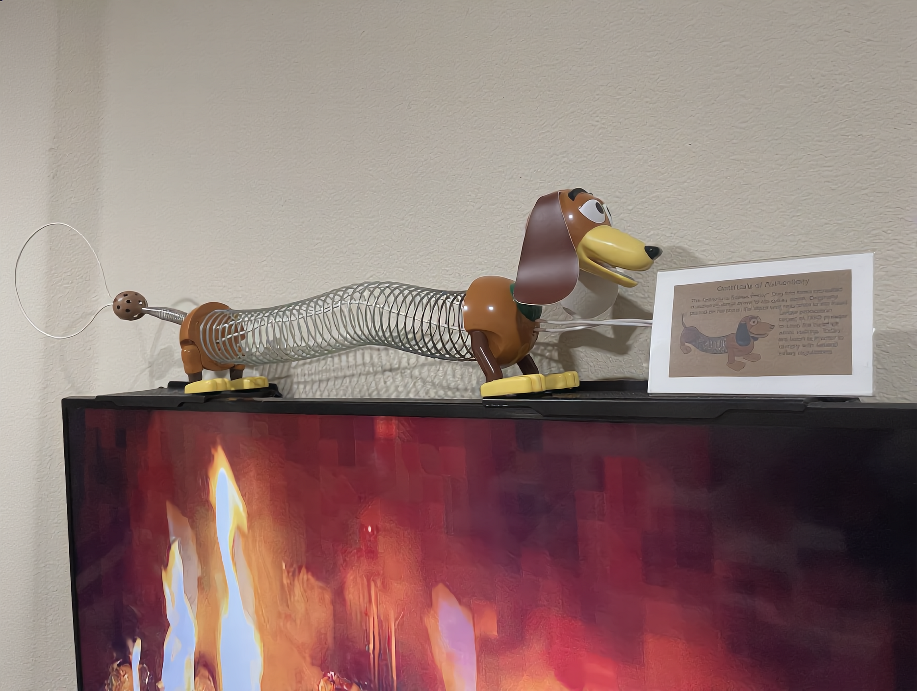 A New Trick for an Old Dog: Slinky Dog Finds New Life as an Antenna