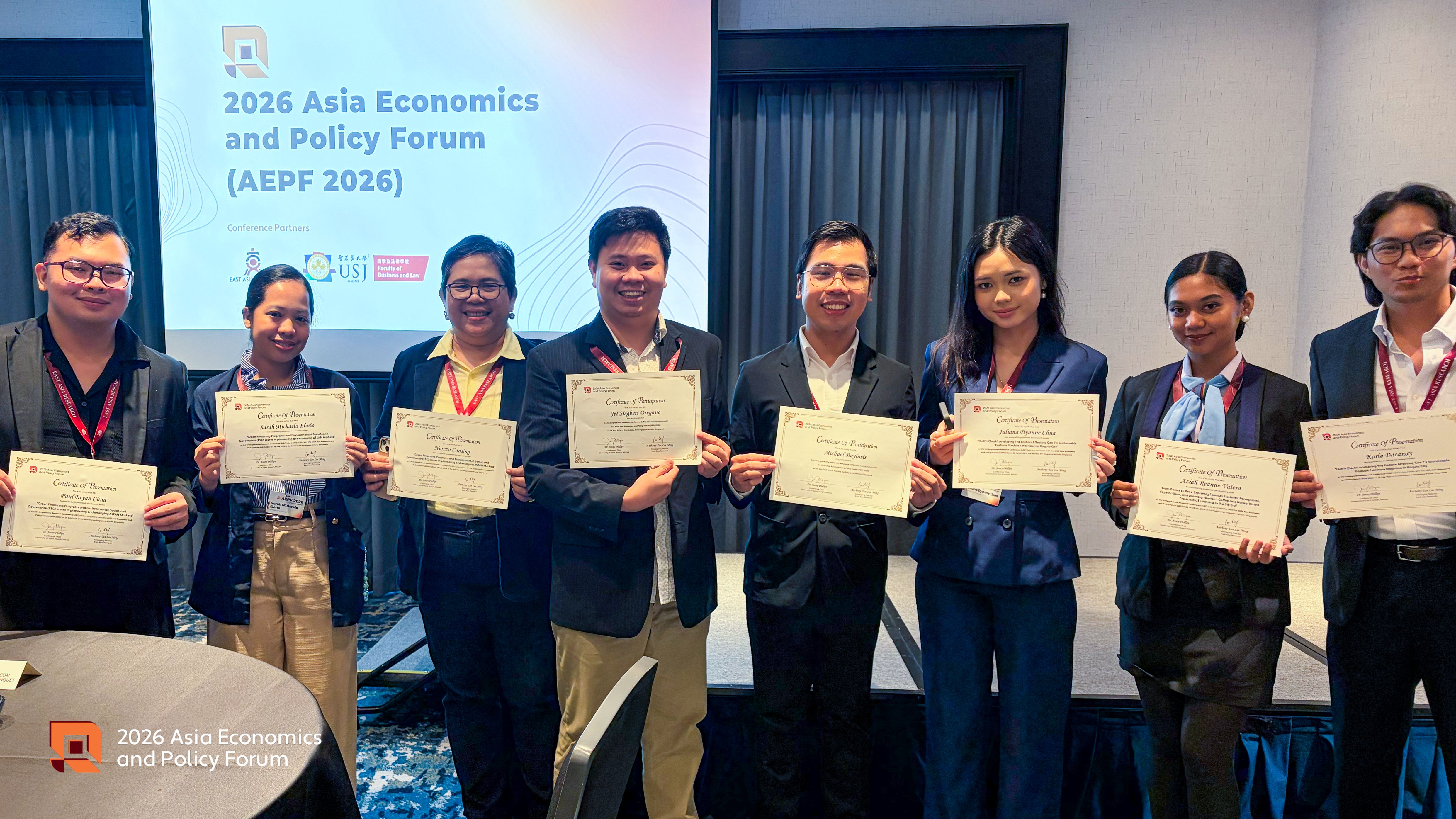 AEPF2026 Concludes Successfully in Singapore, Connecting Economics and Policy Researchers from Around the World