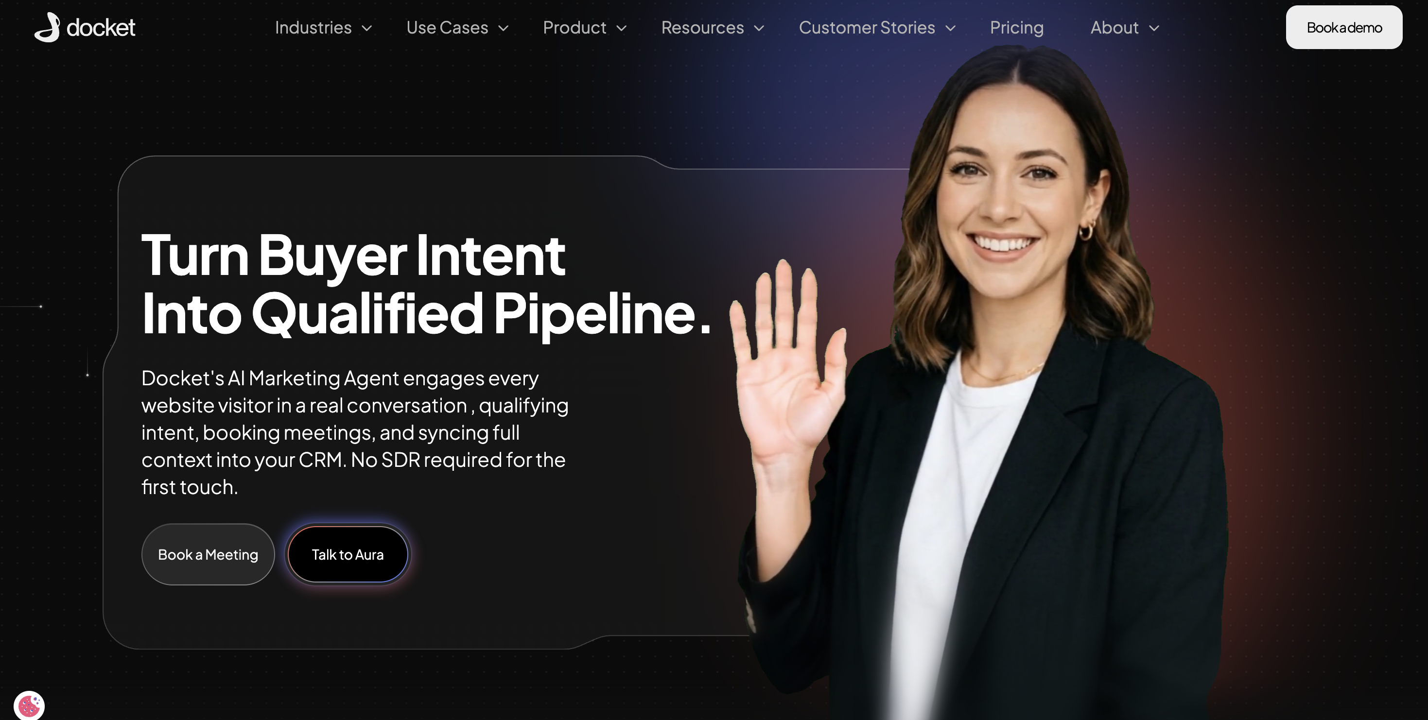 Docket Launches Frameless, an AI Demand Agent Built Into the Page Instead of Bolted Onto It