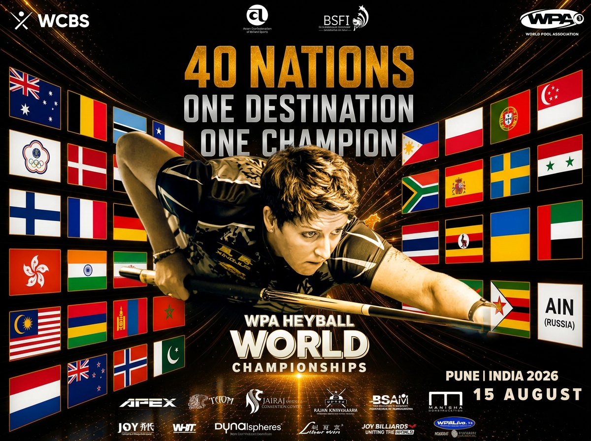 World Cue Sports Celebrates Landmark Double Achievement at Pune World Heyball Championships
