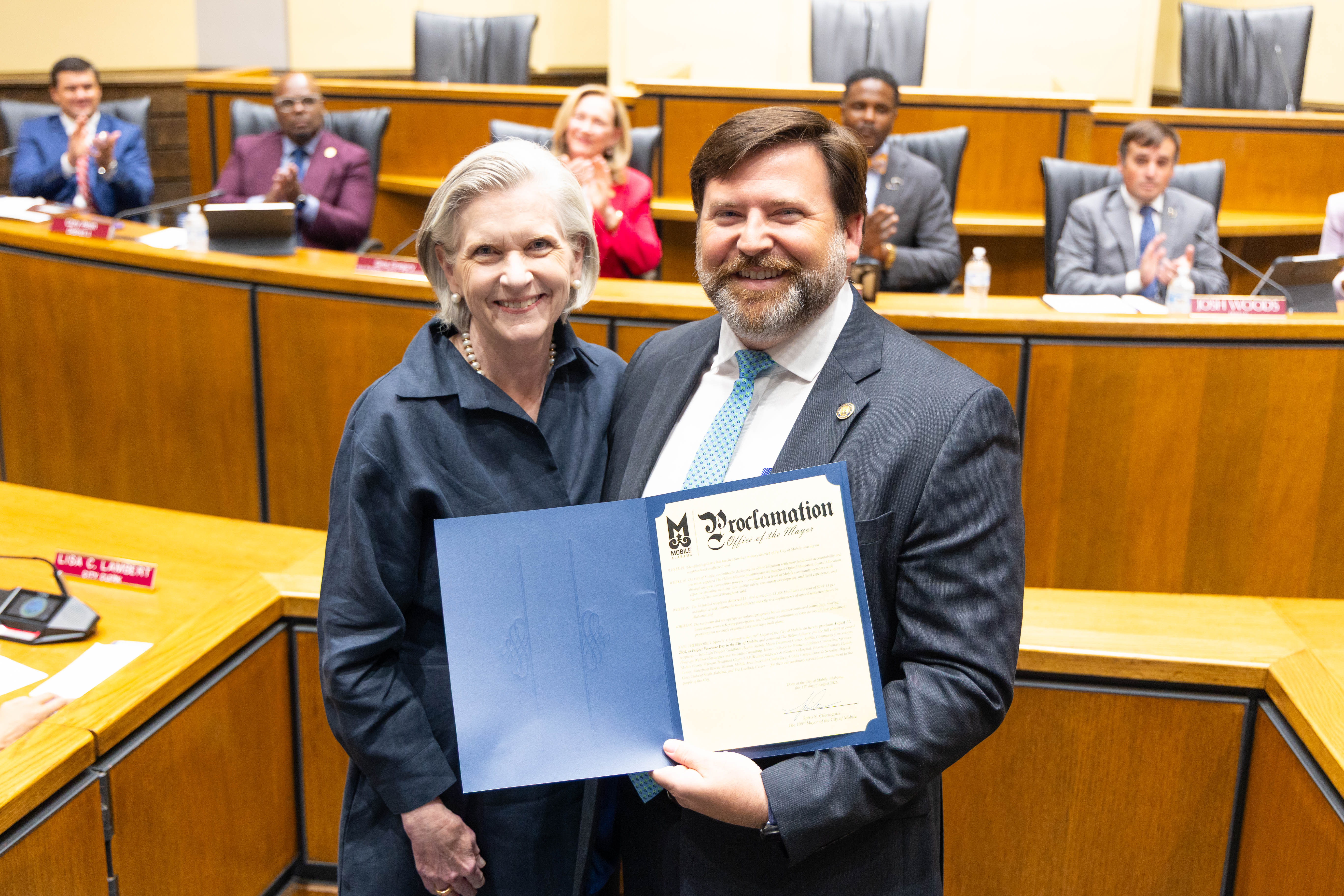 City of Mobile proclaims Project Persevere Day as The Helios Alliance Reports 117,444 Services Delivered in First Year of Opioid Abatement Program