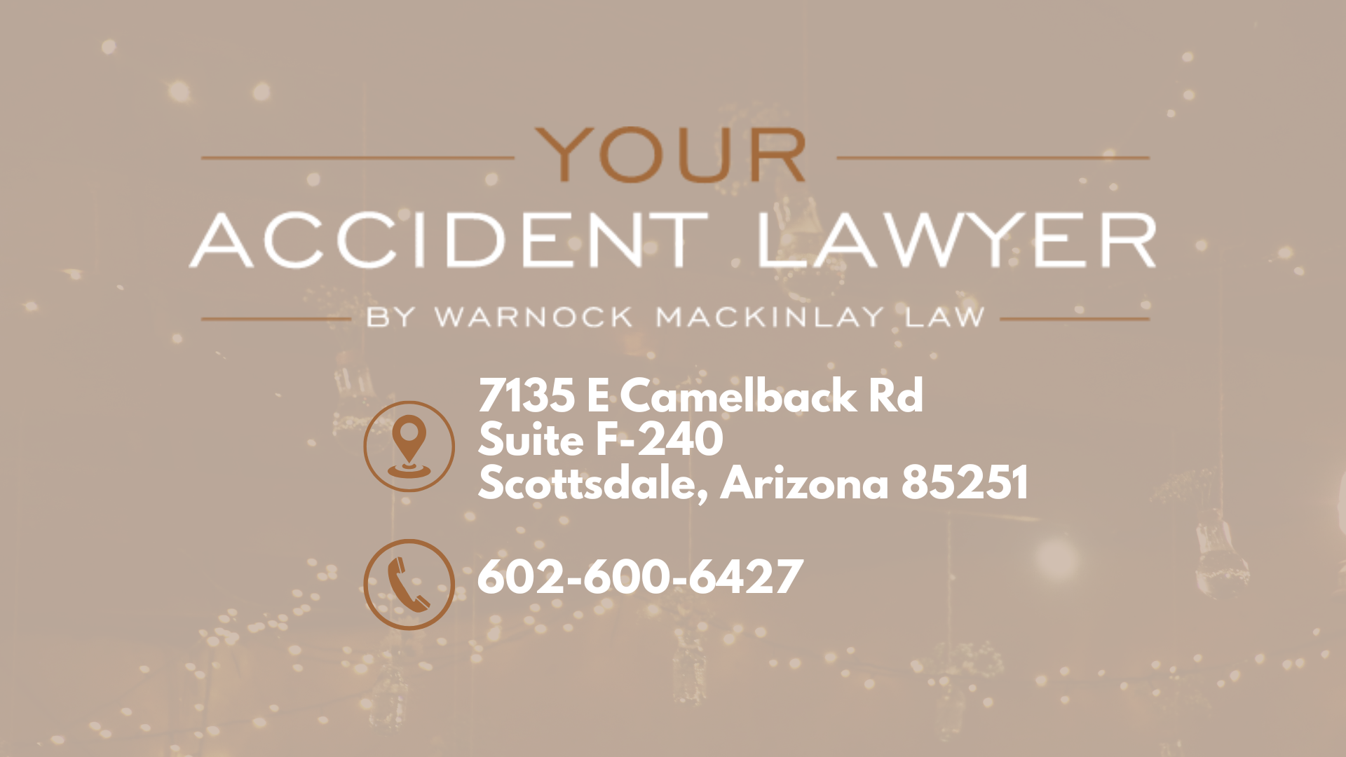 Warnock Mackinlay Law Expands Focus on Glendale Car, Rideshare, and Product Liability Claims in Chandler and Mesa