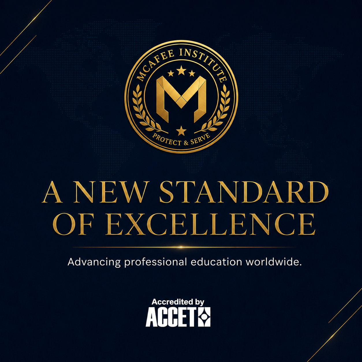 McAfee Institute Earns ACCET Institutional Accreditation