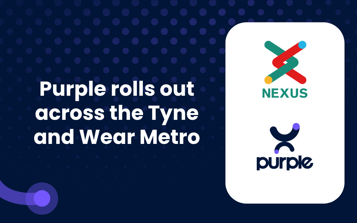 Purple rolls out across the Tyne and Wear Metro