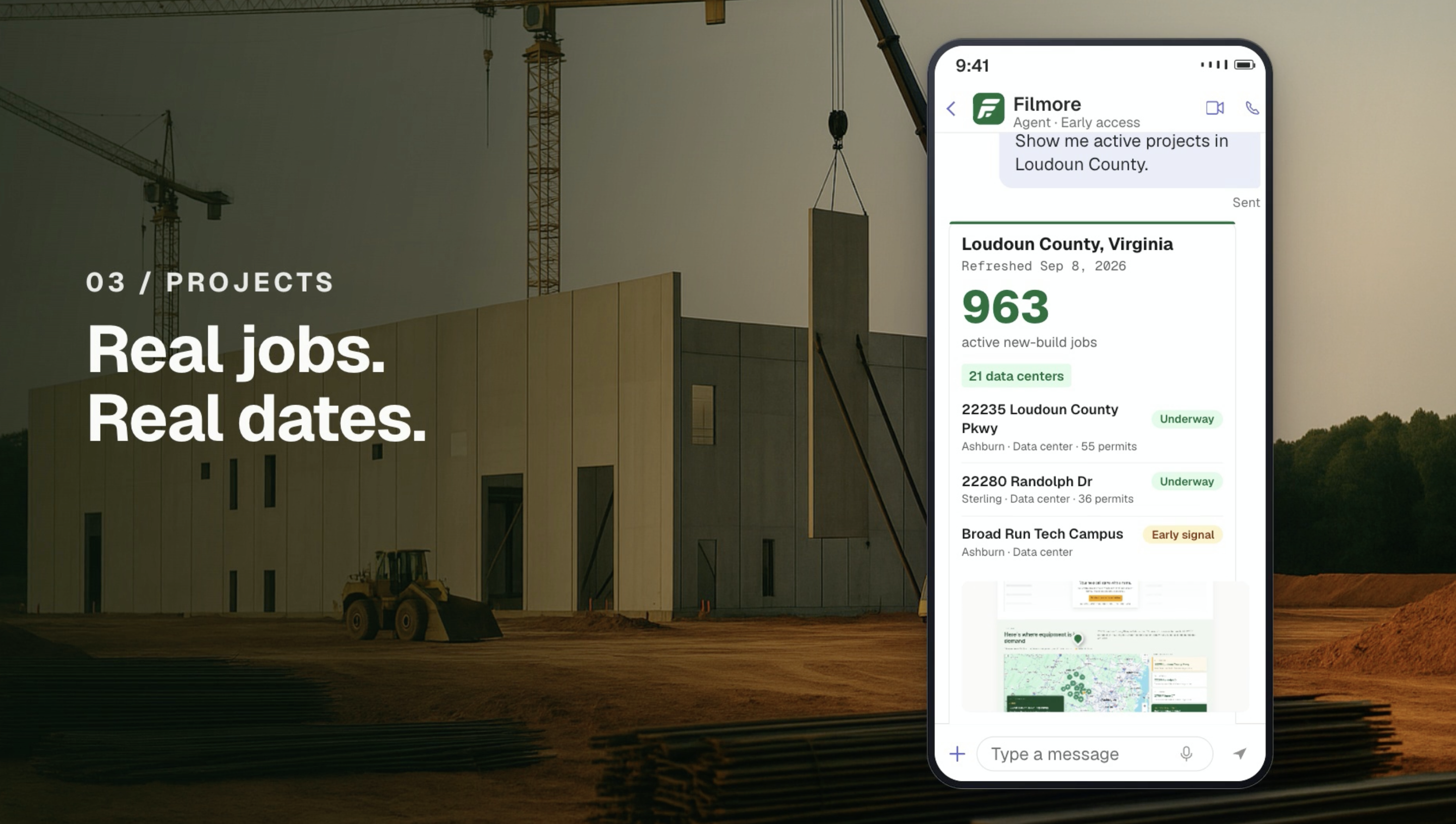 Filmore Brings Construction Equipment Demand Into Microsoft Teams