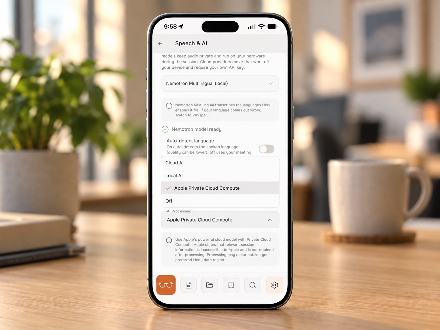 Hedy Adds Apple Private Cloud Compute to Its AI Meeting Assistant in iOS 27